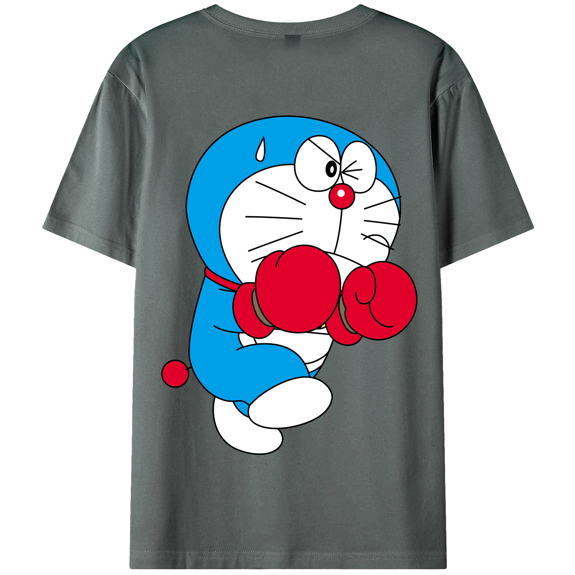 （画像用） ドラえもん Doraemon 綿100％半袖Tシャツ（背面プリント）